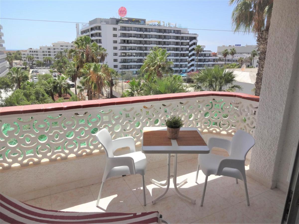 Apartment With A Large South-Facing Balcony, Sea View And Wifi In Las Americas Center Playa de las Americas  Exteriör bild
